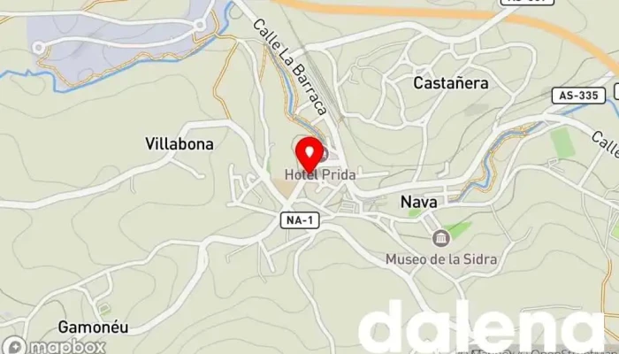 mapa de Milar Tienda de electrodomésticos en Nava