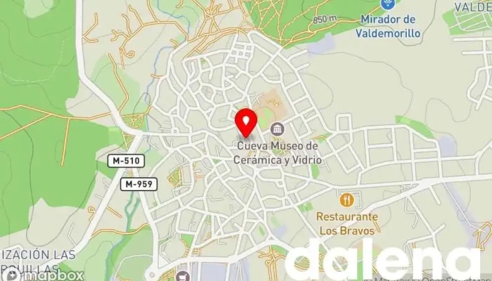 mapa de Mini market internacional Tienda de alimentación en Valdemorillo