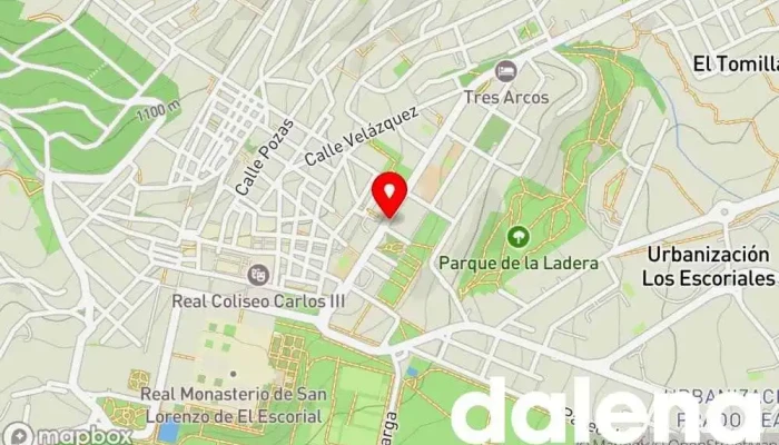 mapa de MINI MARKET Supermercado en San Lorenzo de El Escorial