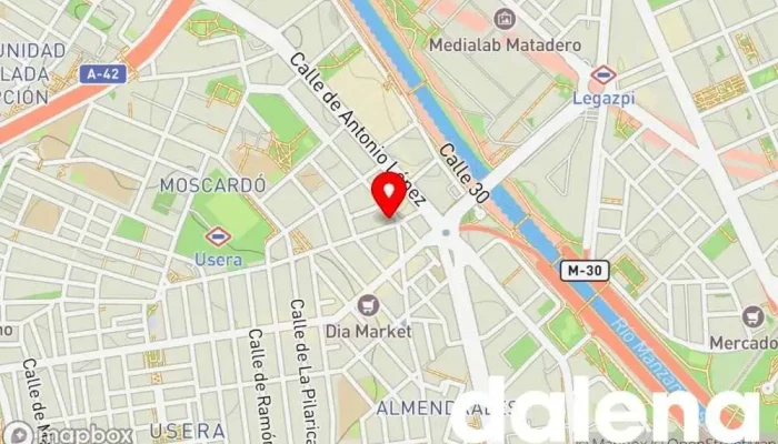 mapa de Mini Market Usera Supermercado en Madrid