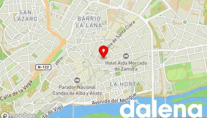 mapa de minymas tiendas Supermercado en Zamora