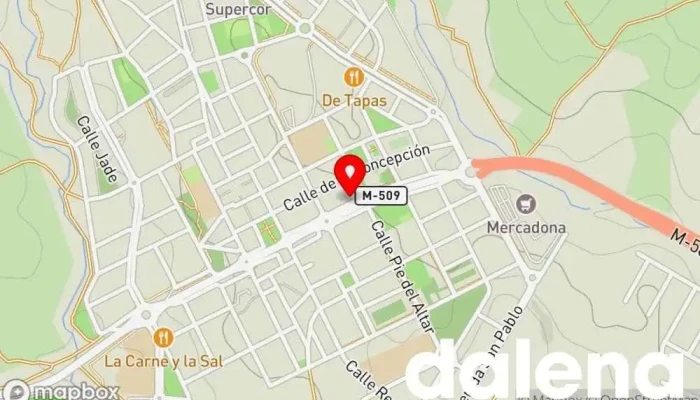 mapa de MiSuper Tienda de alimentación en Villanueva del Pardillo