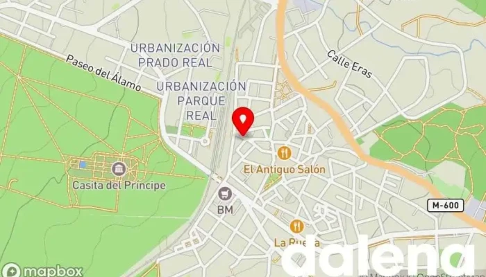 mapa de Mix De La Fruta Alimentación Tienda de alimentación en El Escorial