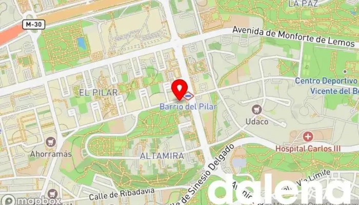 mapa de Monda III Supermercado en Madrid