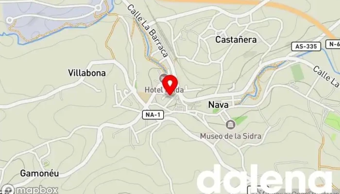 mapa de mYm supermercados Supermercado en Nava