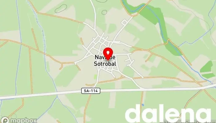 mapa de Nava de Sotrobal  en Nava de Sotrobal