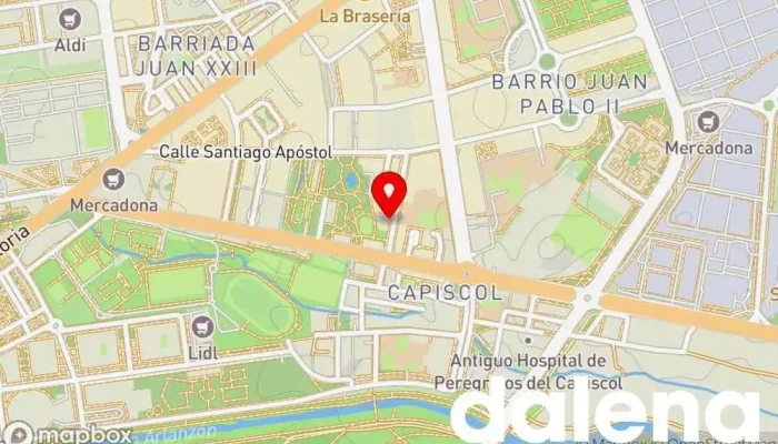 mapa de Nores Autoservicio Supermercado en Burgos