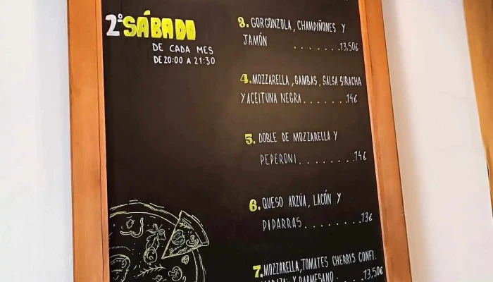 Obrador Abantos -  Carta - San Lorenzo de El Escorial