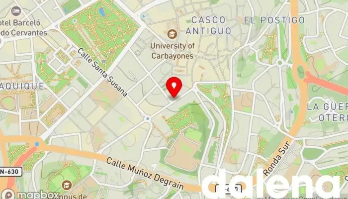 mapa de Organic Productos Ecológicos Tienda de alimentos orgánicos, Tienda de aromaterapia, Herbolario, Especialista en medicina holística, Restaurante de comida para llevar en Oviedo