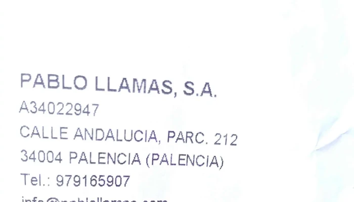 Pablo Llamas Sa Palencia - Palencia
