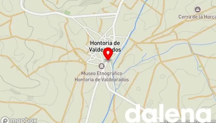mapa de Panadería Bengoechea Panadería en Hontoria de Valdearados