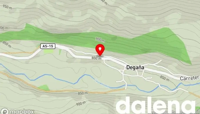mapa de Panadería Caneiro Panadería en Degaña