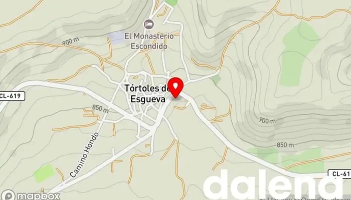 mapa de Panadería Hermanos Renedo Panadería en Tórtoles de Esgueva