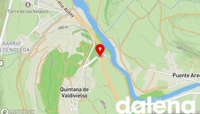 mapa de Panadería Quintana Panadería en Quintana de Valdivielso