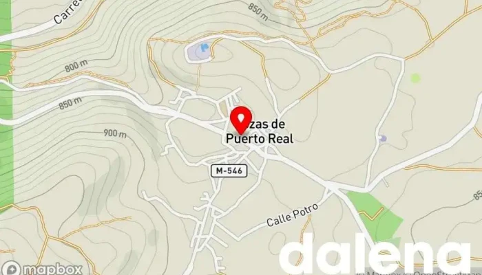 mapa de Paradise Alojamiento en Rozas de Puerto Real
