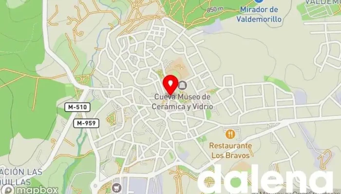 mapa de Pasion por el jamon. Taller del Jamon Tienda de alimentación en Valdemorillo
