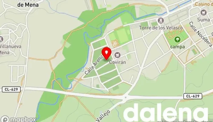 mapa de Pescadería Deykel Pescadería en Villasana de Mena