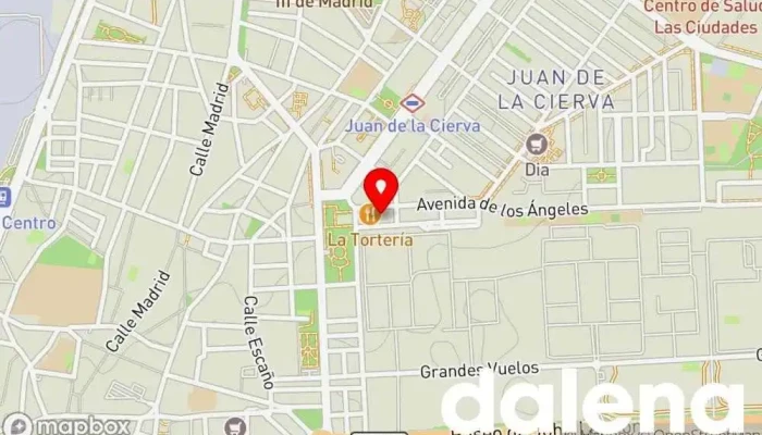 mapa de PickUp24H | Snacks, refrescos, +18 y mas Tienda de alimentación en Getafe
