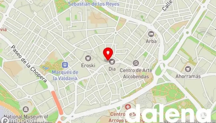 mapa de PrimaPrix Alcobendas Supermercado, Tienda de descuento, Supermercado de descuentos, Tienda general, Tienda de alimentación, Hipermercado, Mercado, Outlet, Comercio en Alcobendas