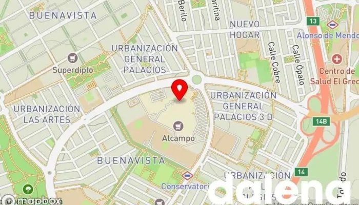 mapa de PrimaPrix Av. Juan Carlos Getafe Supermercado, Tienda de alimentación, Tienda de descuento, Supermercado de descuentos, Tienda general, Hipermercado, Mercado, Outlet, Comercio en Getafe