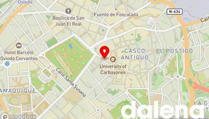 mapa de PrimaPrix Oviedo Fruela Supermercado, Tienda de alimentación, Tienda de descuento, Supermercado de descuentos, Tienda general, Hipermercado, Mercado, Outlet, Comercio en Oviedo