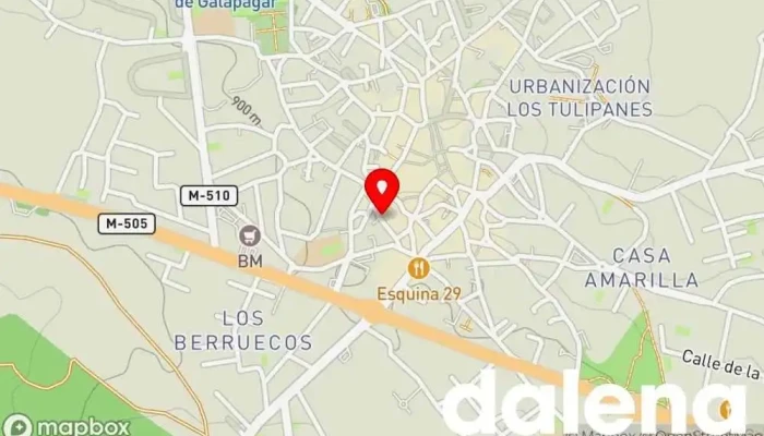 mapa de Productos Latinos 5 Estrellas Tienda de alimentación en Galapagar