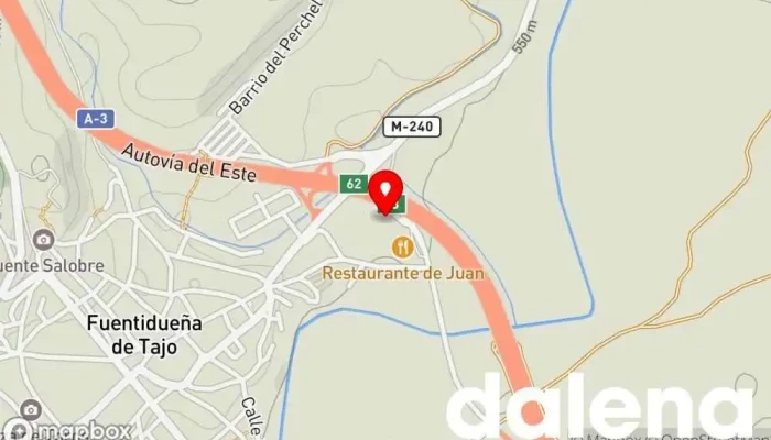 mapa de QUESERIA DON PICON DE CUENCA Comercio en Fuentidueña de Tajo