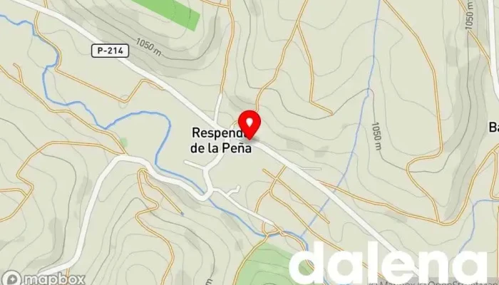 mapa de Respenda de la Peña  en Respenda de la Peña