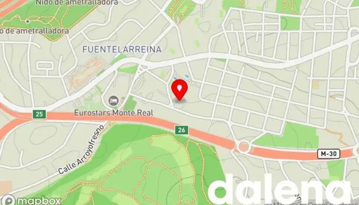 mapa de Sánchez Romero Supermercado en Madrid