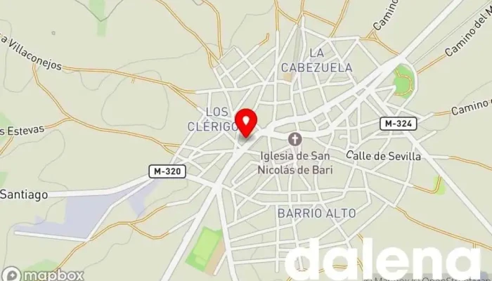 mapa de Silvia García Frayle Huertes S L Supermercado en Villaconejos