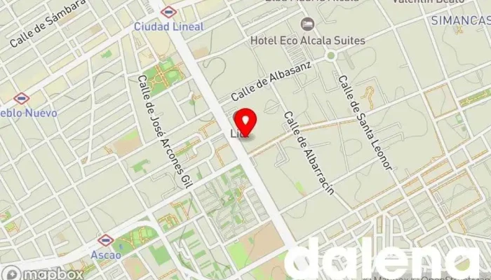 mapa de Supeco Supermercado en Madrid