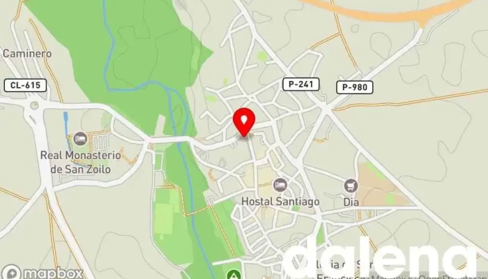 mapa de Súper Agropal Supermercado en Carrión de los Condes