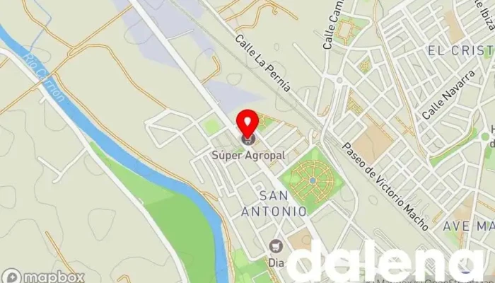mapa de Súper Agropal Supermercado en Palencia
