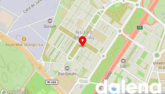 mapa de Super Bazar Supermercado en Getafe