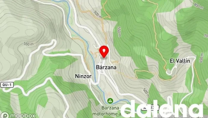 mapa de SUPER COVIRAN CAMPOLLO Supermercado en Bárzana