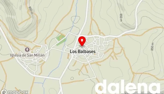 mapa de Super El Palacio & Expendeduría de Tabaco Supermercado, Estanco en Los Balbases
