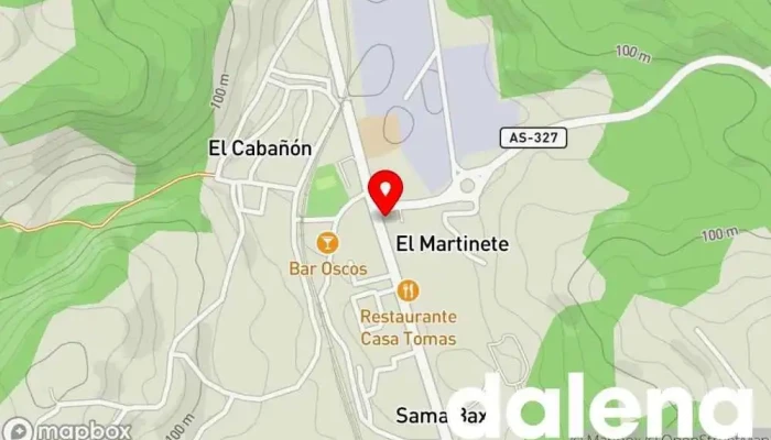 mapa de Súper Martínez Supermercado en Asturias