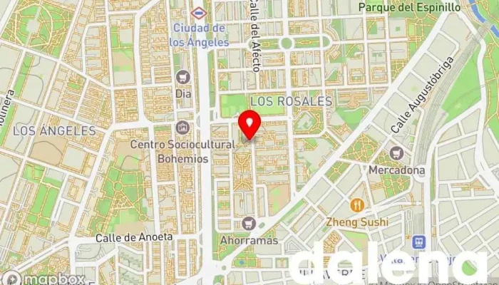mapa de Super Mercado Y Bazar Supermercado chino, Comercio en Madrid
