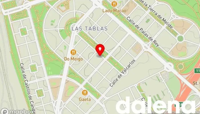 mapa de SuperCOR Exprés Supermercado, Panadería, Carnicería, Tienda de alimentación, Pescadería, Frutería, Perfumería en Madrid