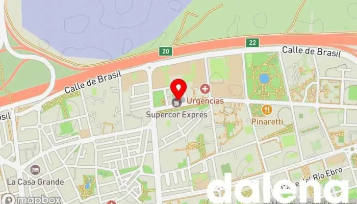 mapa de Supercor Exprés Supermercado, Panadería, Carnicería, Tienda de alimentación, Pescadería, Frutería, Perfumería en Torrejón de Ardoz
