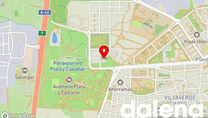 mapa de Supermercado - plata Castañar Tienda de alimentación en Madrid