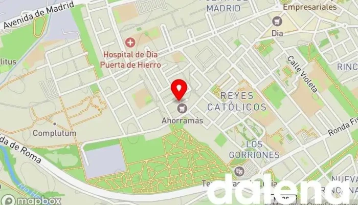 mapa de Supermercado Ahorramas Supermercado, Comercio en Alcalá de Henares