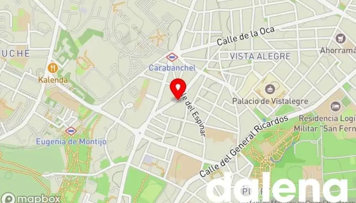 mapa de Supermercado Ahorramas Supermercado, Comercio en Madrid