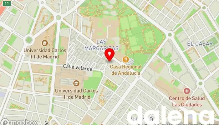 mapa de Supermercado Ahorramas Supermercado, Comercio en Getafe