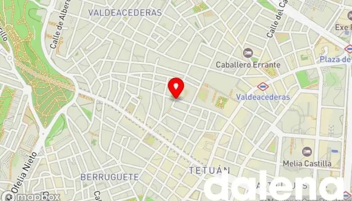 mapa de Supermercado Chino Calle Azuzenas Con Fray Junípero Serra Supermercado chino, Comercio en Madrid