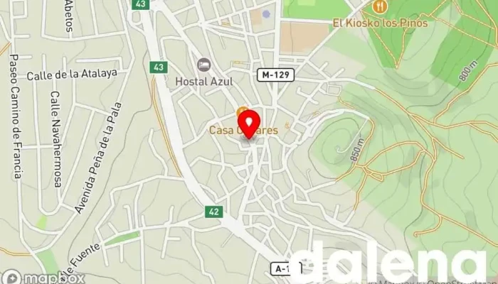 mapa de Supermercado chino Tienda de alimentación en El Molar