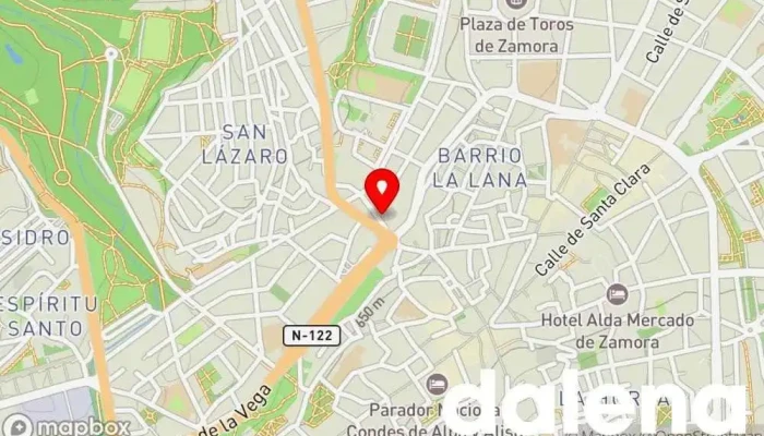 mapa de Supermercado Covirán Collantes Supermercado en Zamora