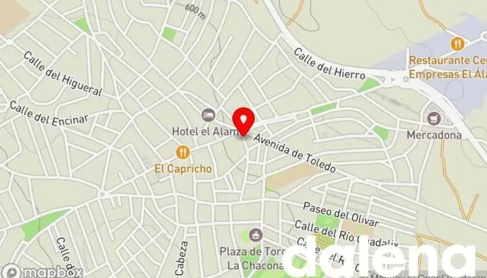 mapa de Supermercado Coviran El Álamo Supermercado en El Álamo