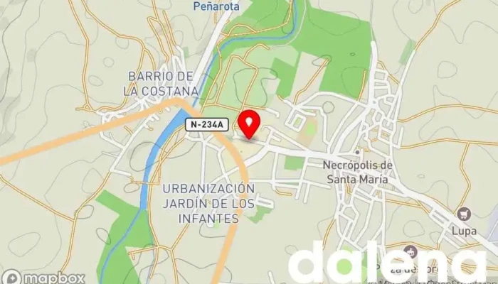 mapa de Supermercado Coviran Supermercado, Tienda de informática, Floristería en Salas de los Infantes