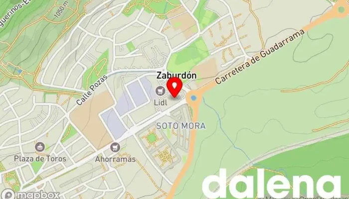 mapa de Supermercado El Corte Inglés El Escorial Centro comercial en San Lorenzo de El Escorial